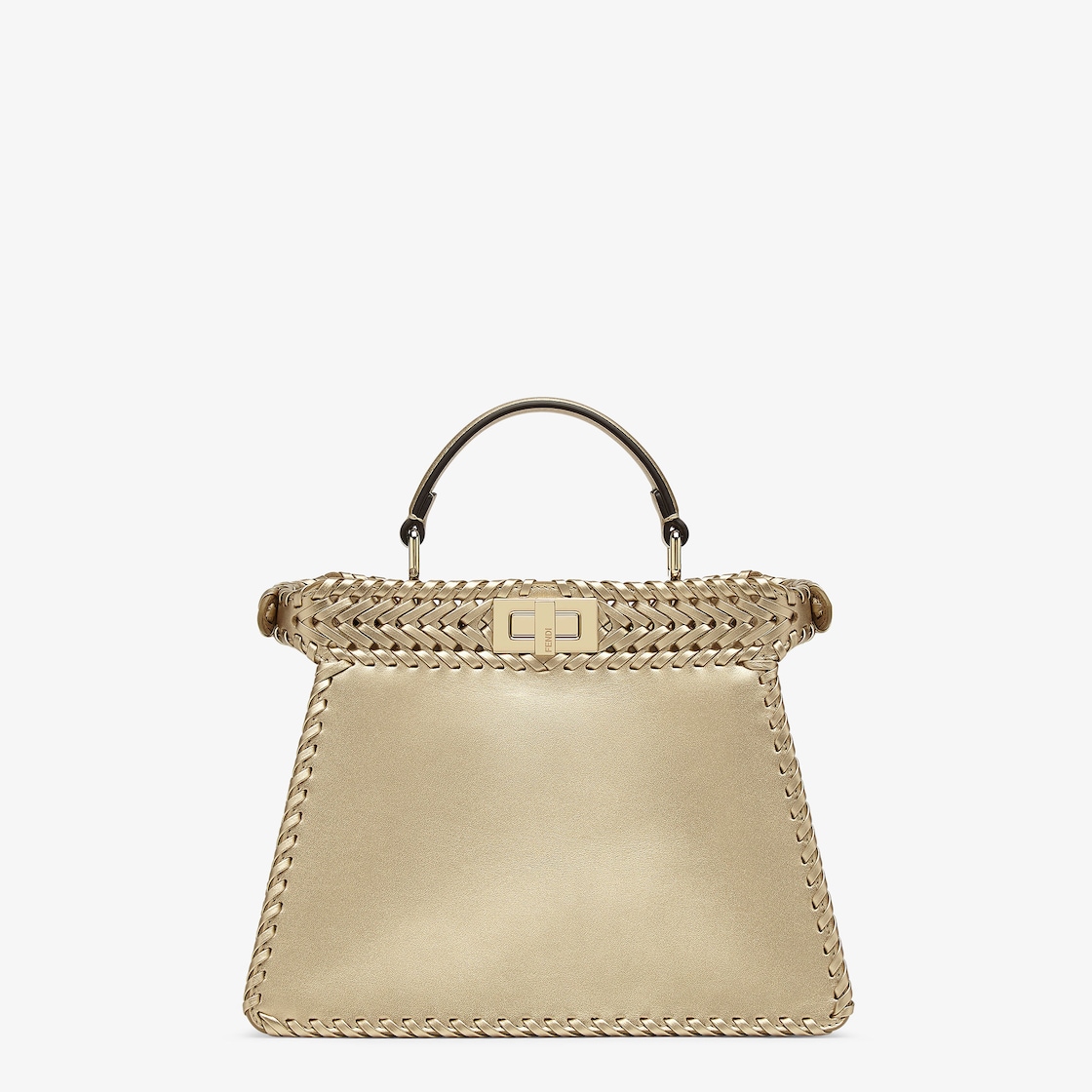 Peekaboo ISeeU Small Leather Gold - Image 3/5