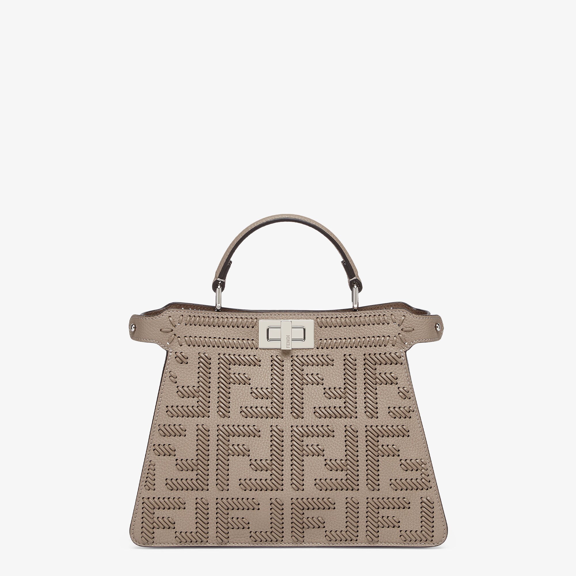 ピーカブー ISeeU スモール カーフレザー グレー | Fendi