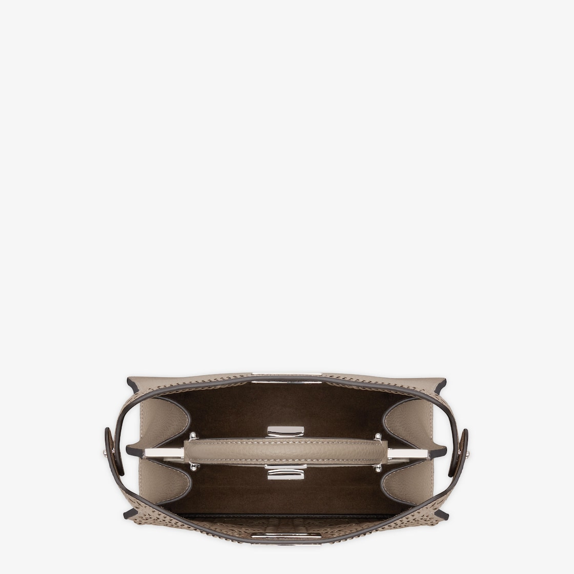 Peekaboo ISeeU Small Cuoio Romano leather Grey - Image 4/6