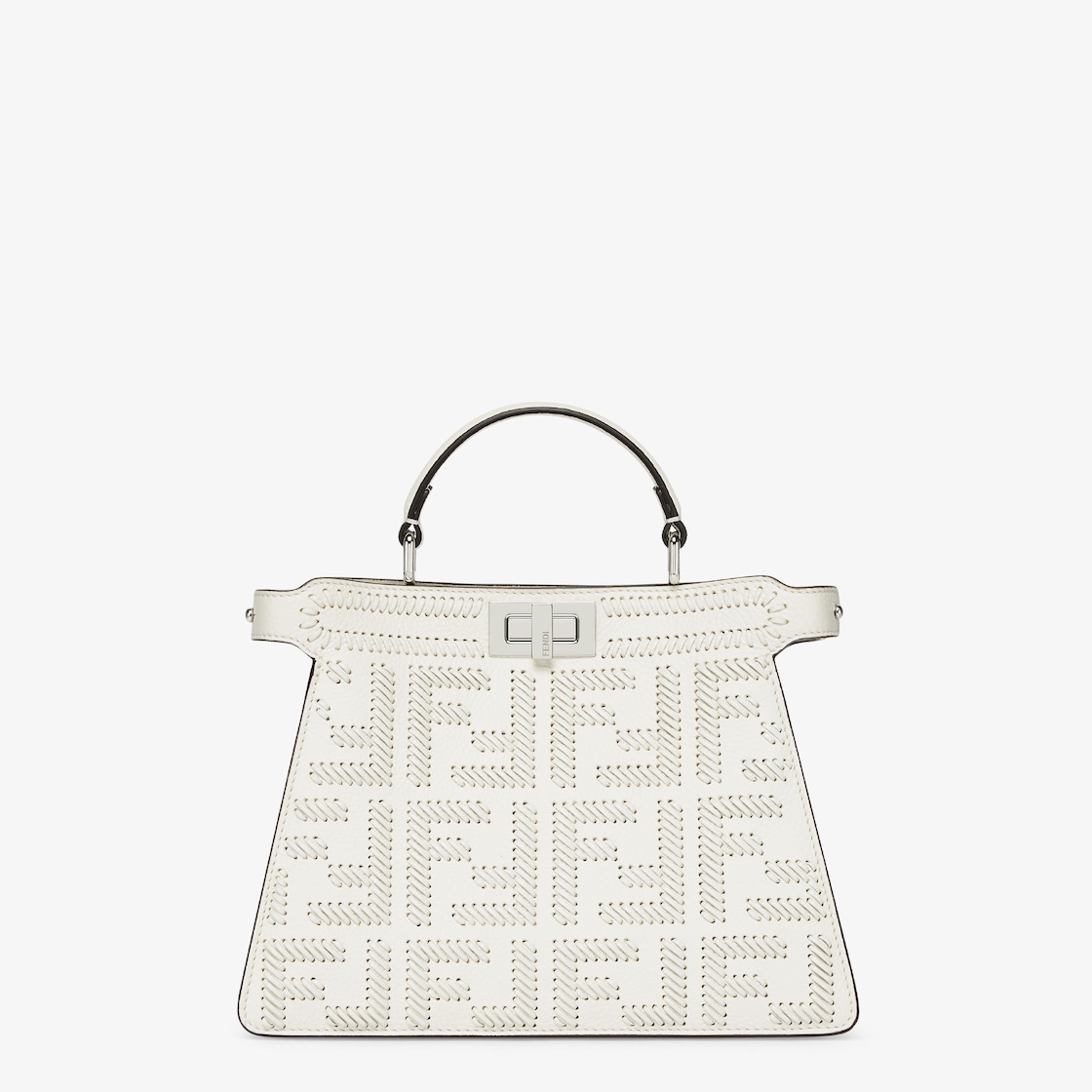 ピーカブー ISeeU スモール カーフレザー ホワイト | Fendi ピーカブー ISeeU スモール カーフレザー ホワイト | Fendi