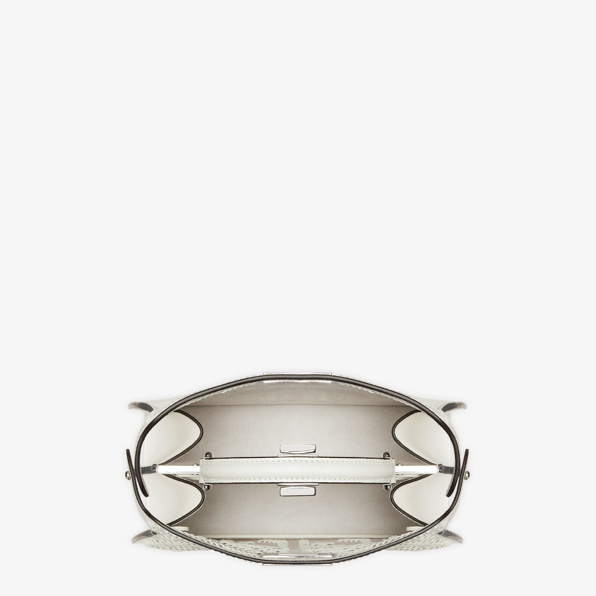 【FENDI】ピーカブー ISeeU FF インターレース/バッグ・スモール ピーカブー ISeeU スモール カーフレザー グレー | Fendi