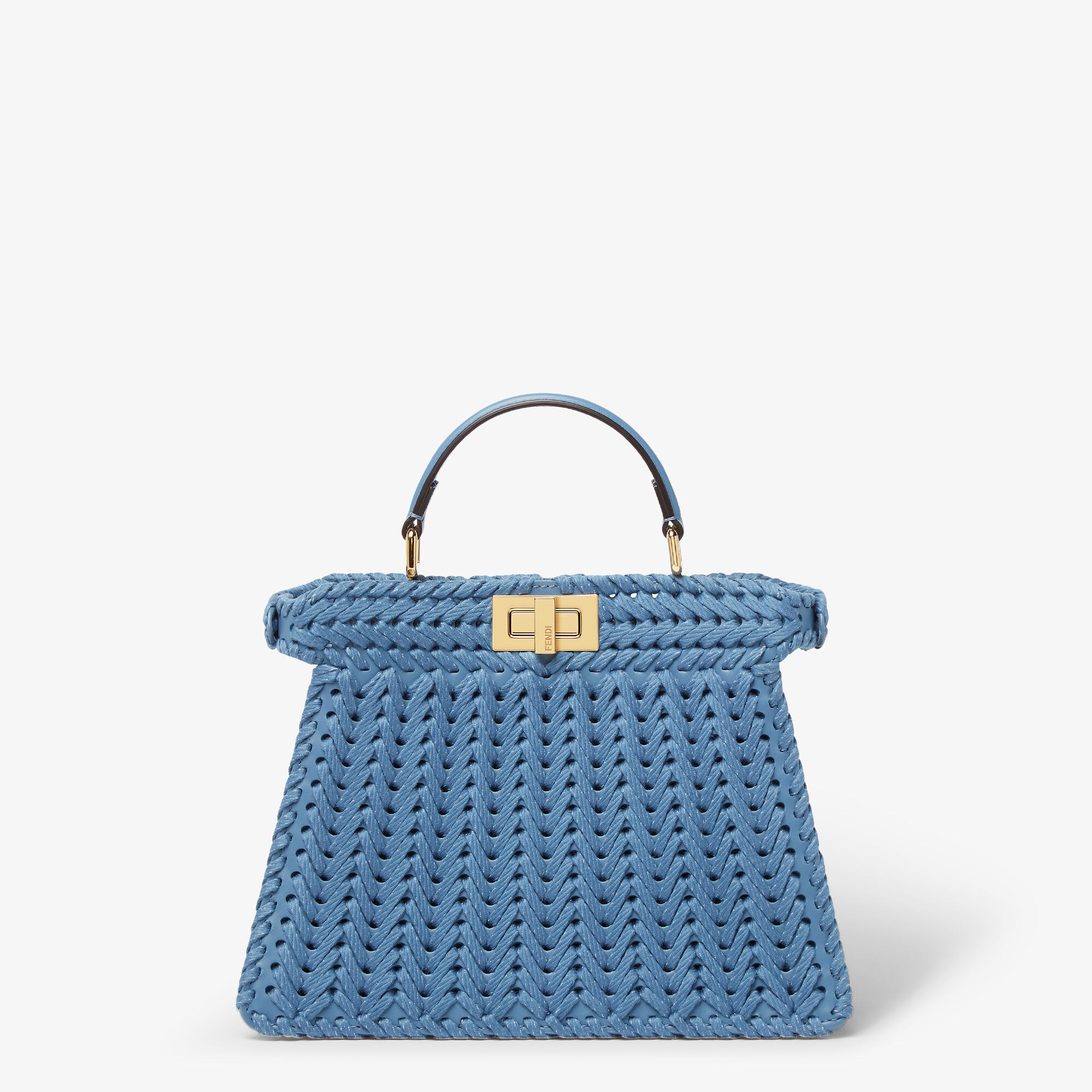 FENDI＊Peekaboo ISeeU Small スモール ハンドバッグ＊送料込 Peekaboo ISeeU Small Leather Black | Fendi