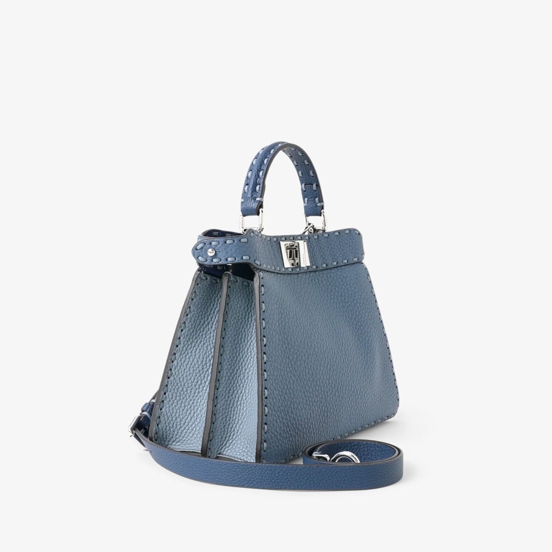 ピーカブー ISeeU スモール カーフレザー ブルー | Fendi ピーカブー ISeeU スモール カーフレザー ブルー | Fendi