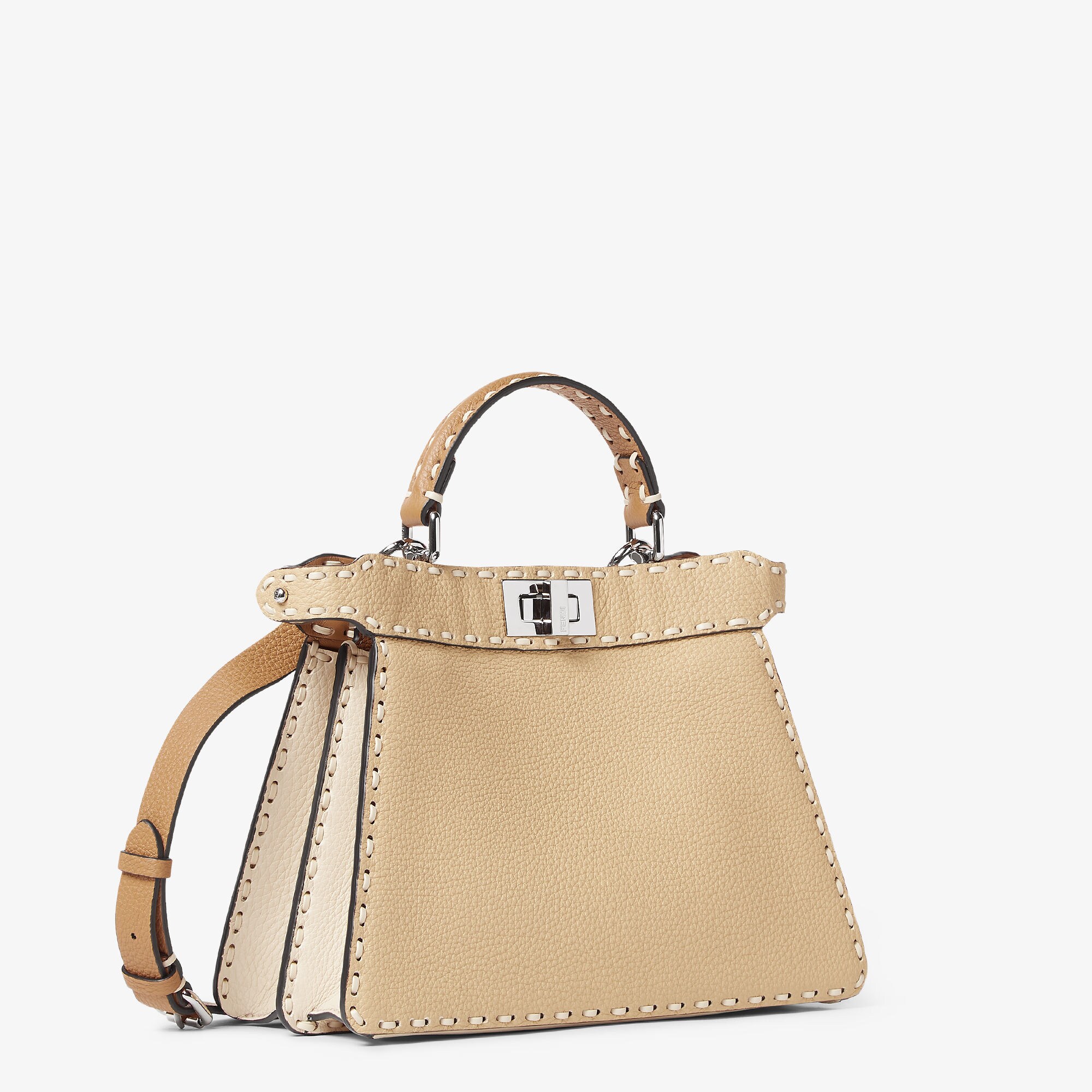 【FENDI】PEEKABOO ISEEU SELLERIA MACRO◆8BN327AV1J Peekaboo ISeeU Small Cuoio Romano leather Beige | Fendi