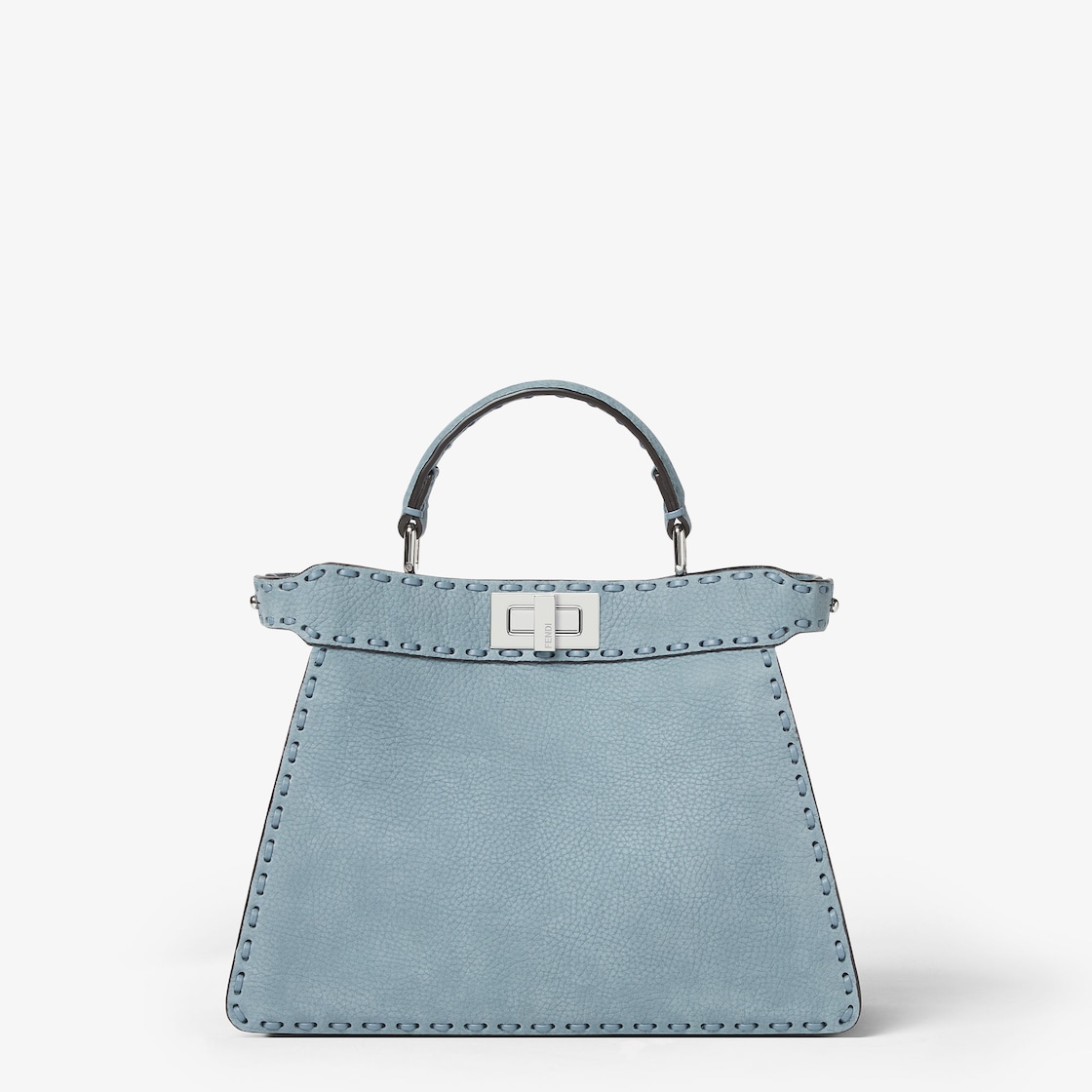 Peekaboo ISeeU Small Cuoio Romano leather Light blue - Image 1/5
