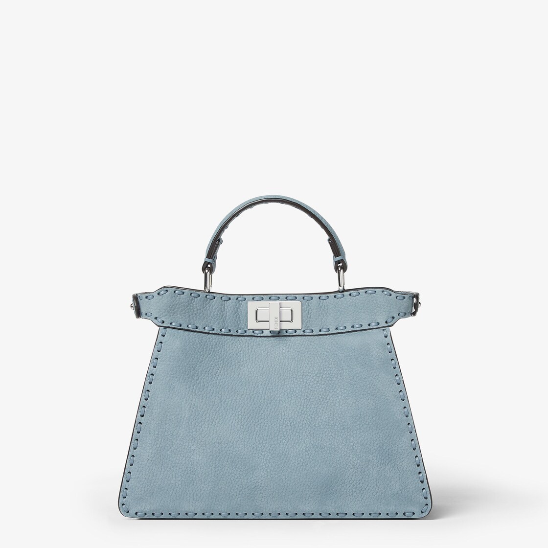 Peekaboo ISeeU Small Cuoio Romano leather Light blue - Image 4/7