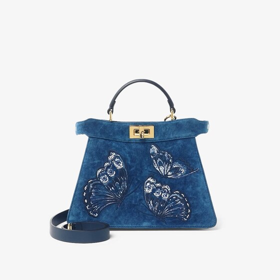 Fendi Peekaboo Iseeu Small In Blue