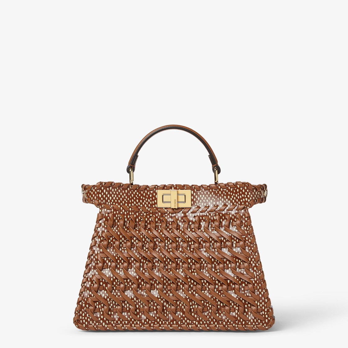 Peekaboo ISeeU Small Leather Brown - Image 1/5