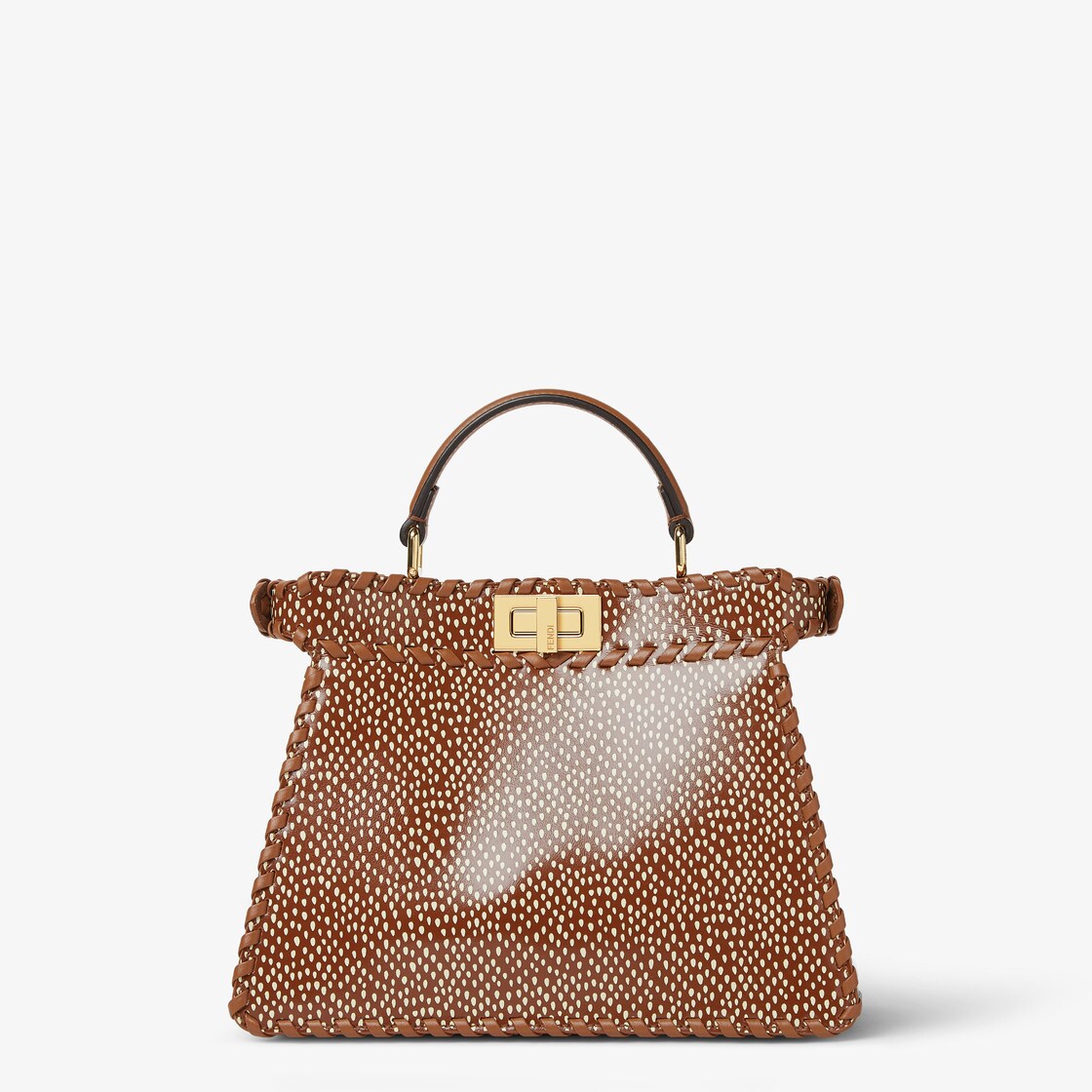 Peekaboo ISeeU Small Leather Brown - Image 4/5