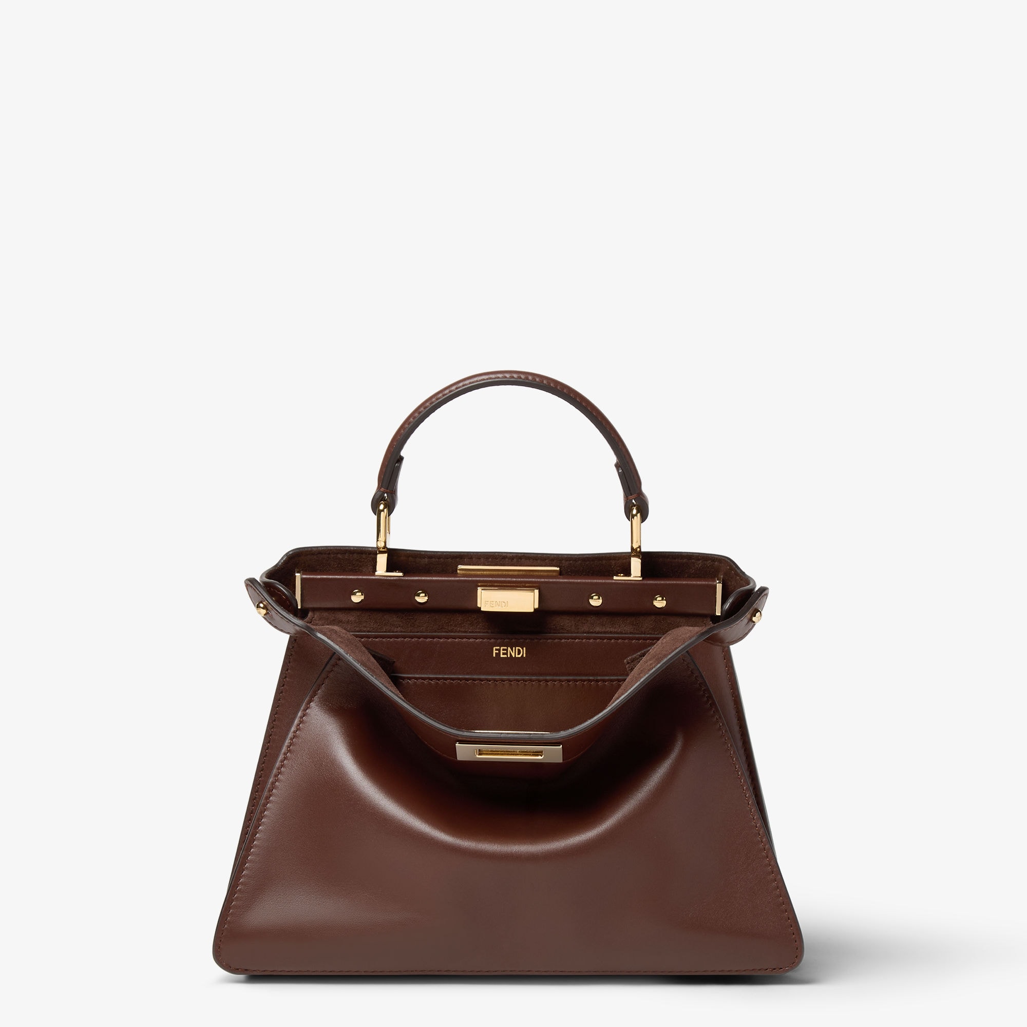 ピーカブー ISeeU スモール レザー ブラウン | Fendi