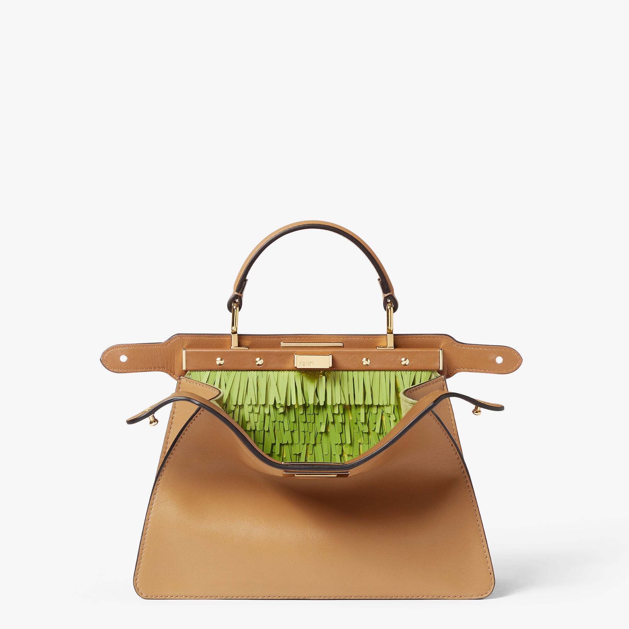 ピーカブー ISeeU スモール レザー ベージュ | Fendi