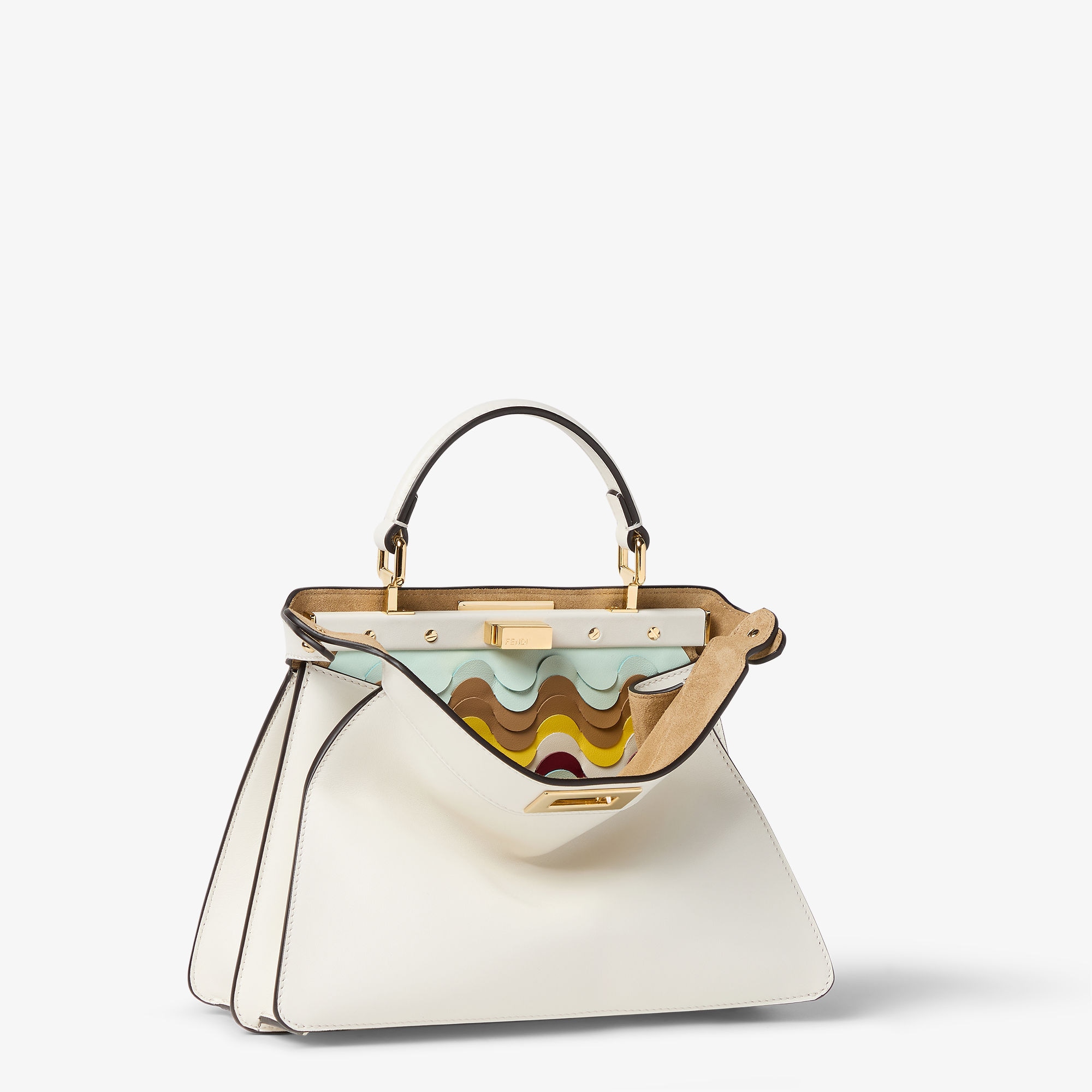 ピーカブー ISeeU スモール レザー ホワイト | Fendi