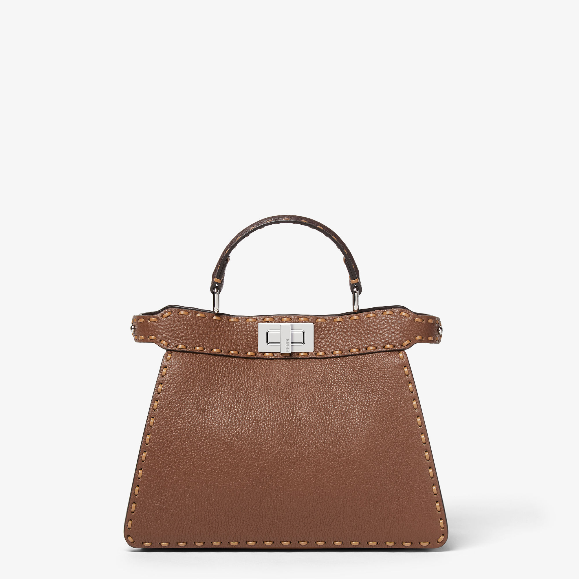 ピーカブー ISeeU スモール カーフレザー ブラウン | Fendi