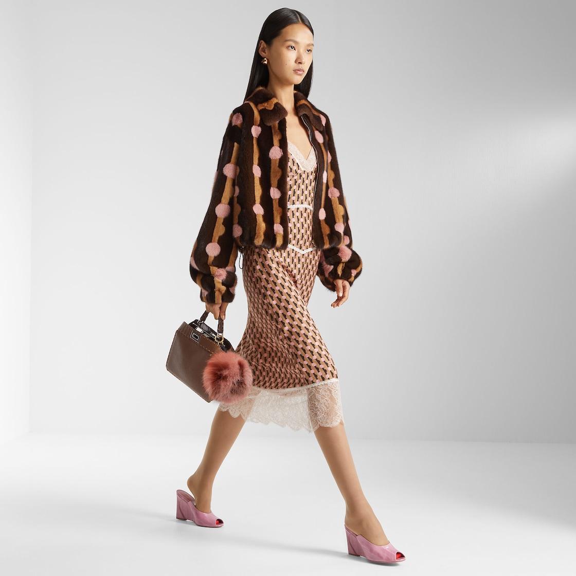 Peekaboo ISeeU Small Cuoio Romano leather Brown - Image 8/8
