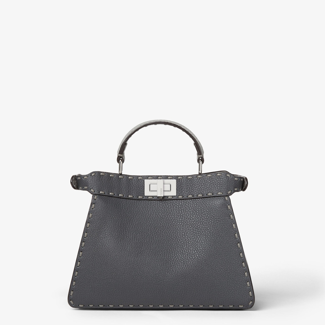 Peekaboo ISeeU Small Cuoio Romano leather Blue - Image 4/7