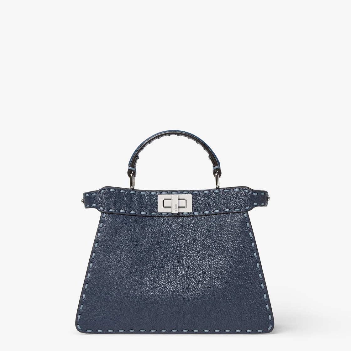 Peekaboo ISeeU Small Cuoio Romano leather Blue - Image 1/5