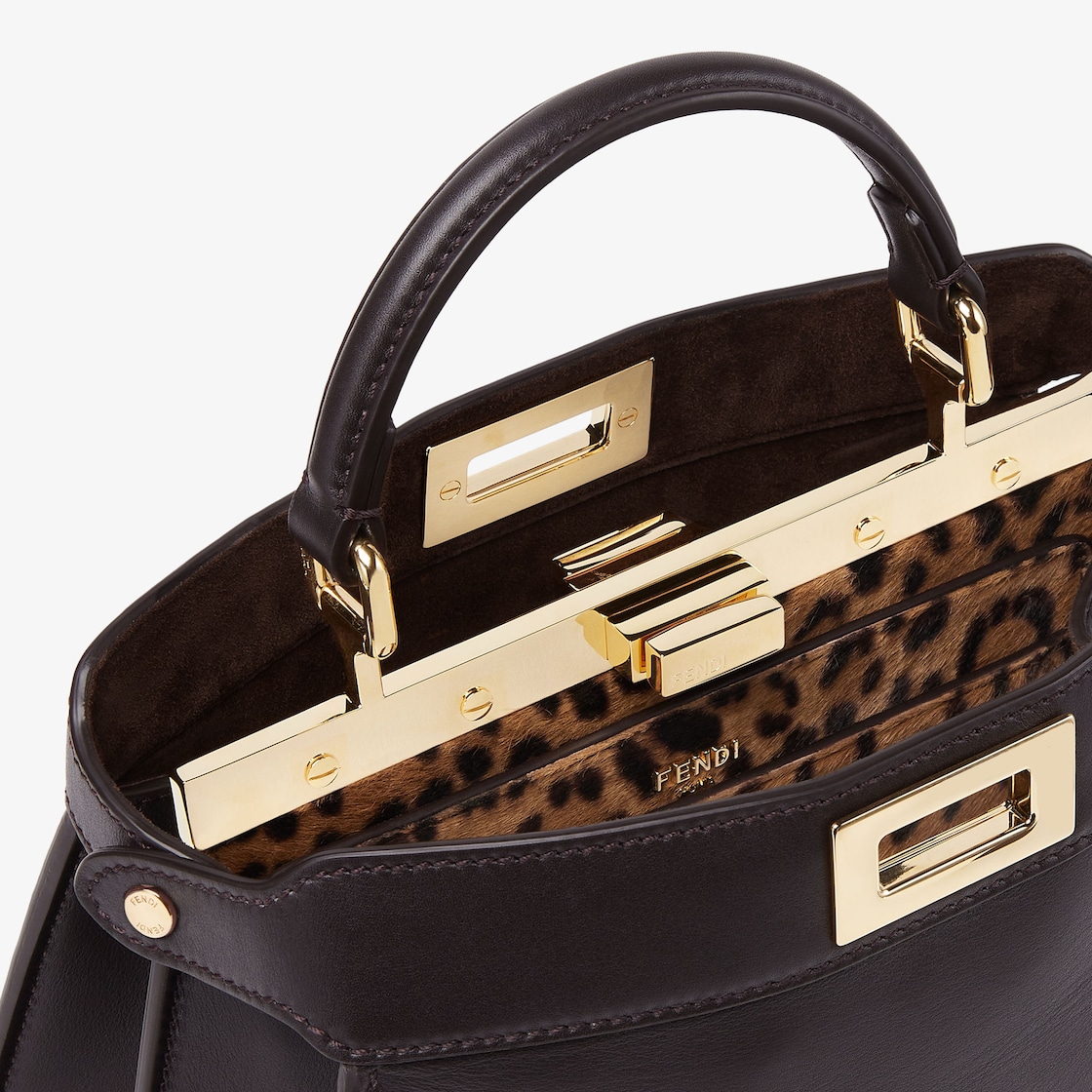 Peekaboo ISeeU Small Leather Brown - Image 6/7