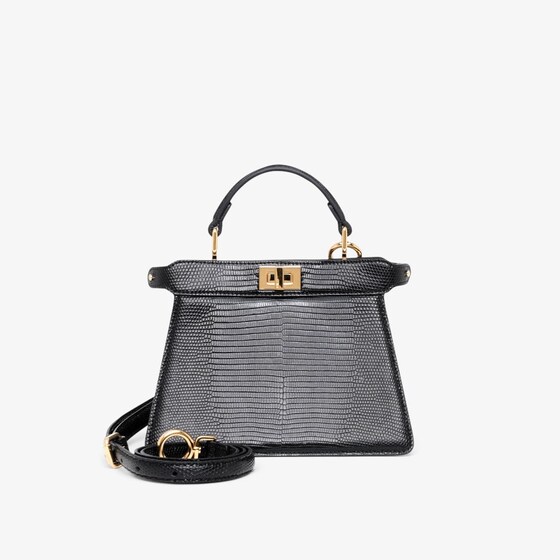 Fendi Peekaboo Iseeu Petite In Black
