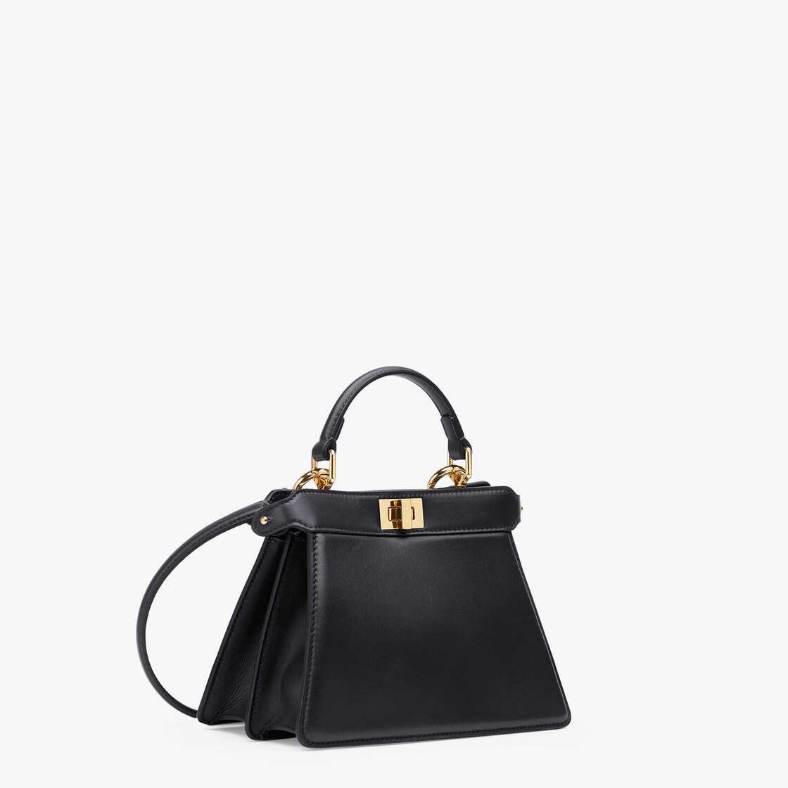 Fendi peekaboo shop mini black