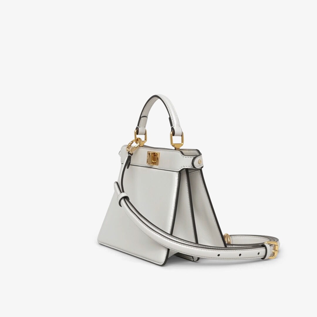 Peekaboo ISeeU Petite Calf Leather Top-Handle Bag - Petunia Pink main image 1