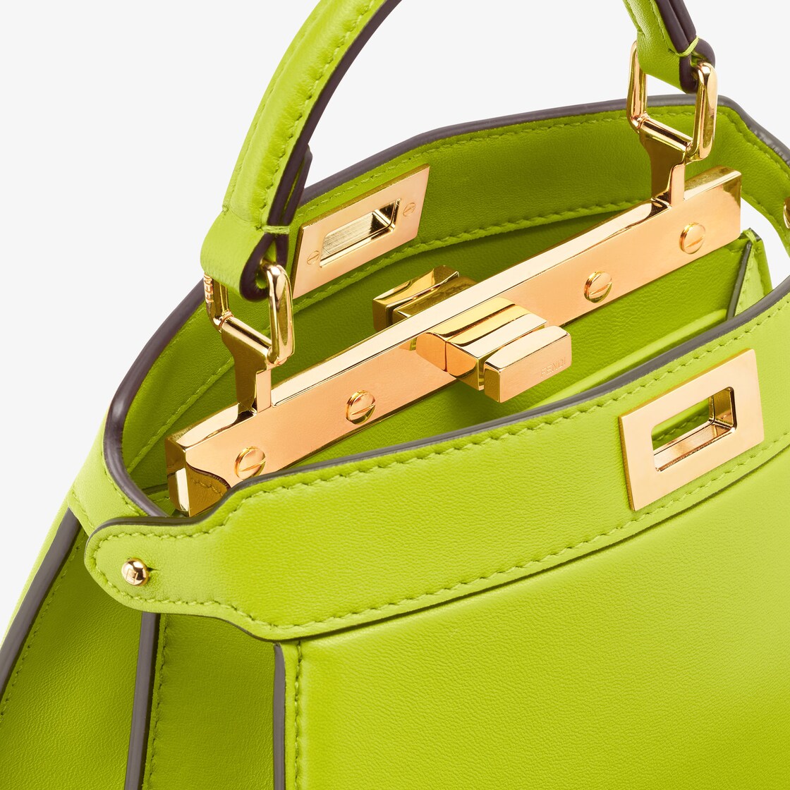 Fendi peekaboo mini online green