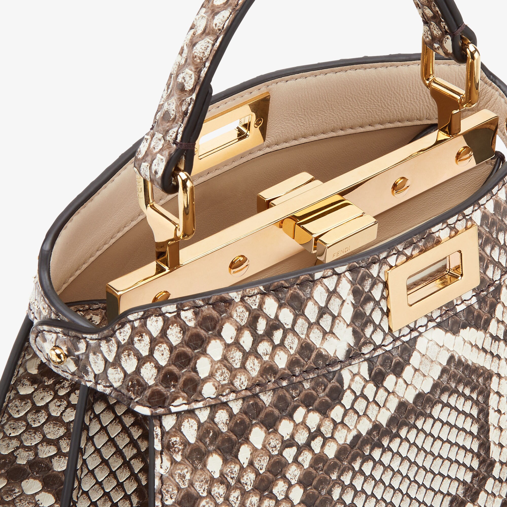 Peekaboo ISeeU Petite Precious skin Beige | Fendi