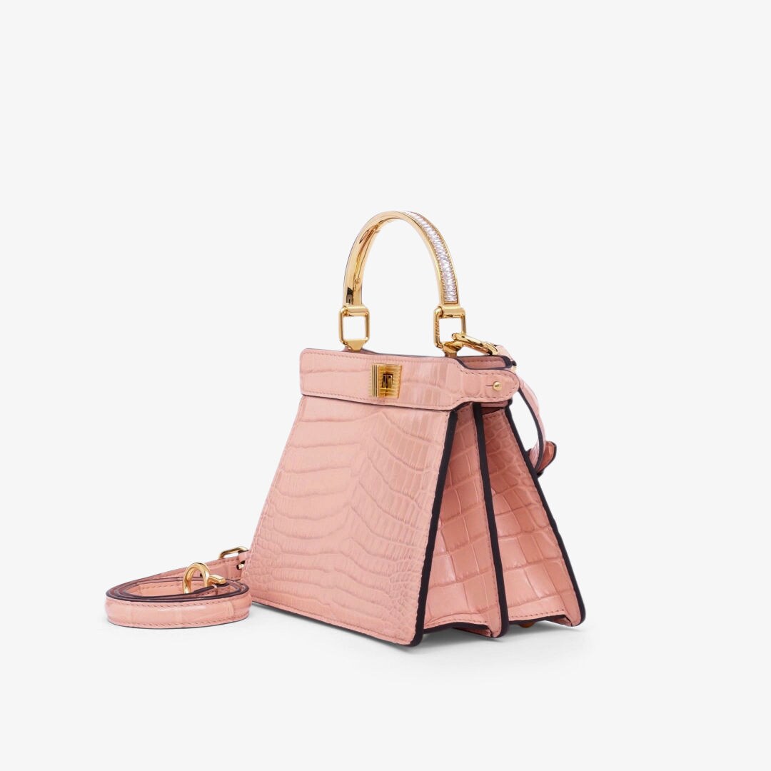 Fendi discount peekaboo crocodile