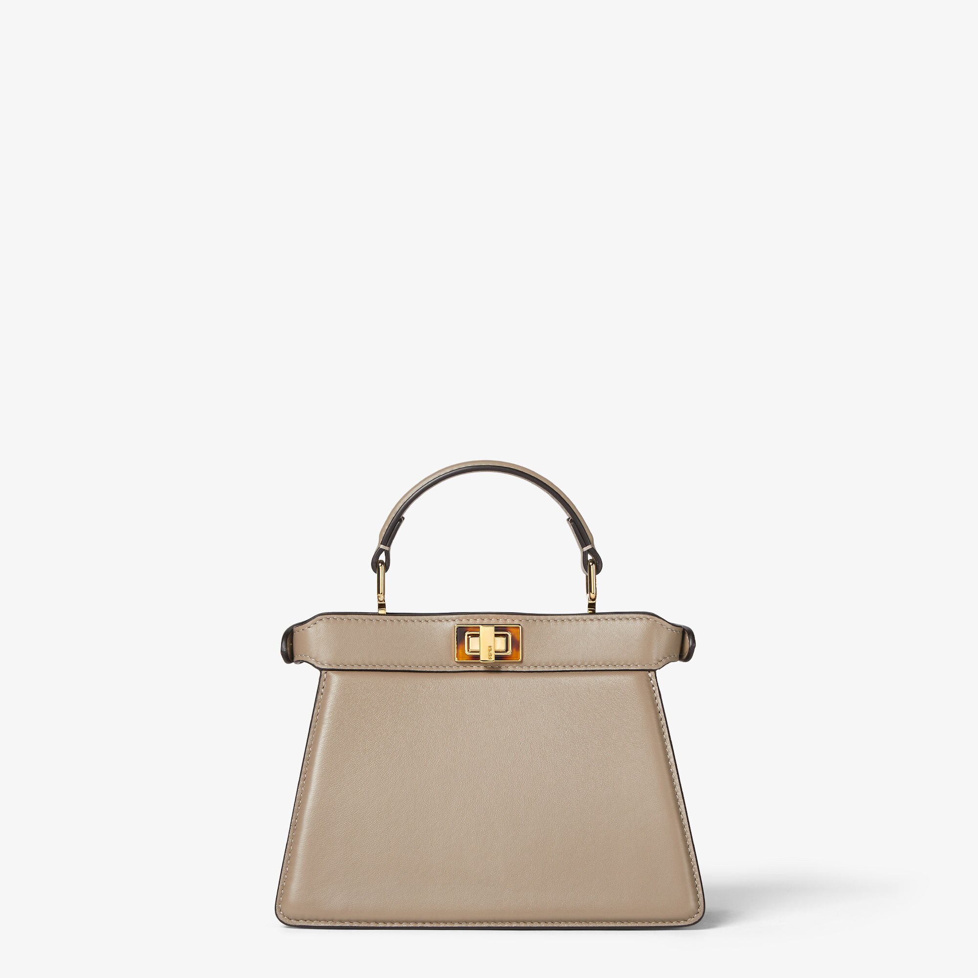 Peekaboo ISeeU Medium Fabric Brown | Fendi