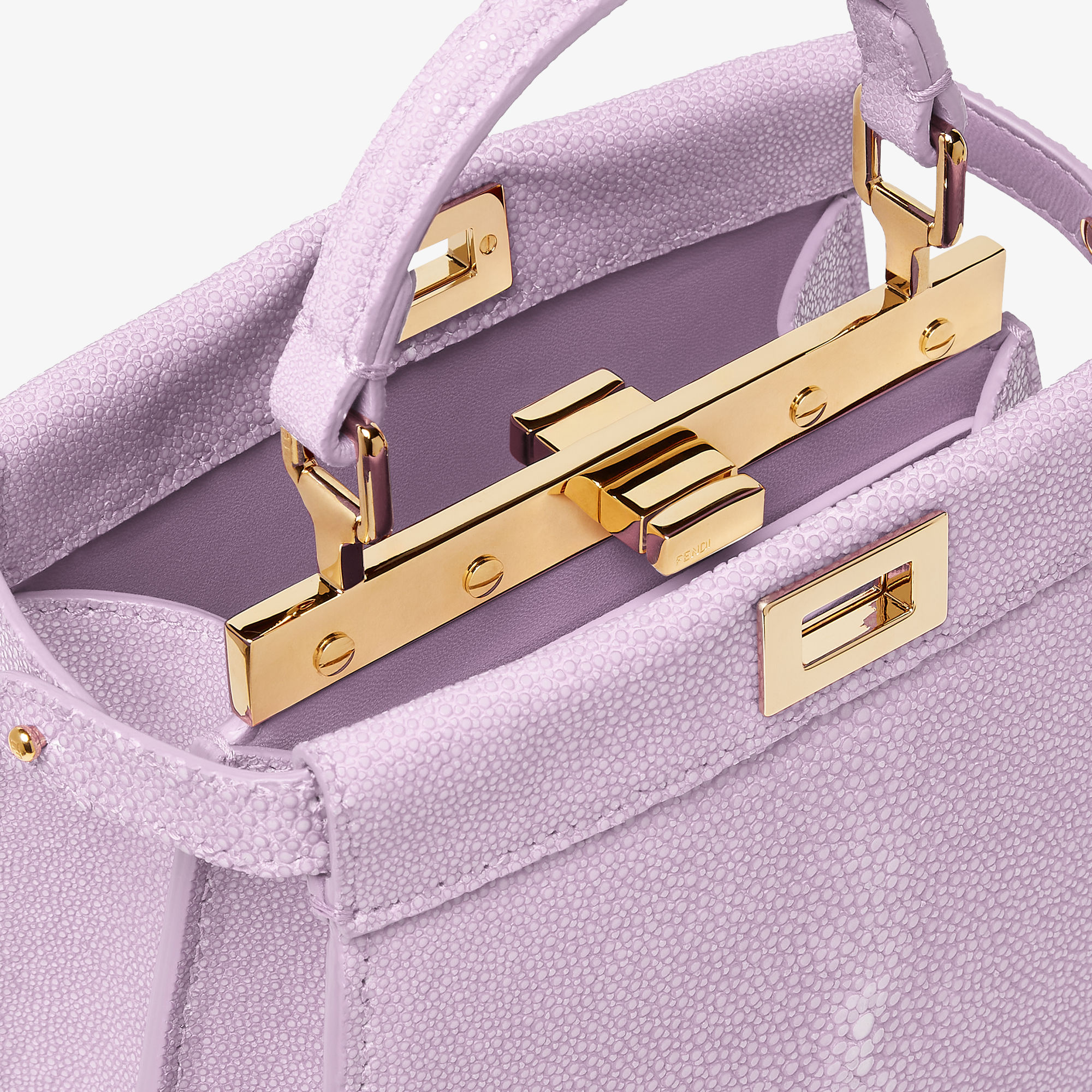 Peekaboo ISeeU Petite - Purple | FENDI US