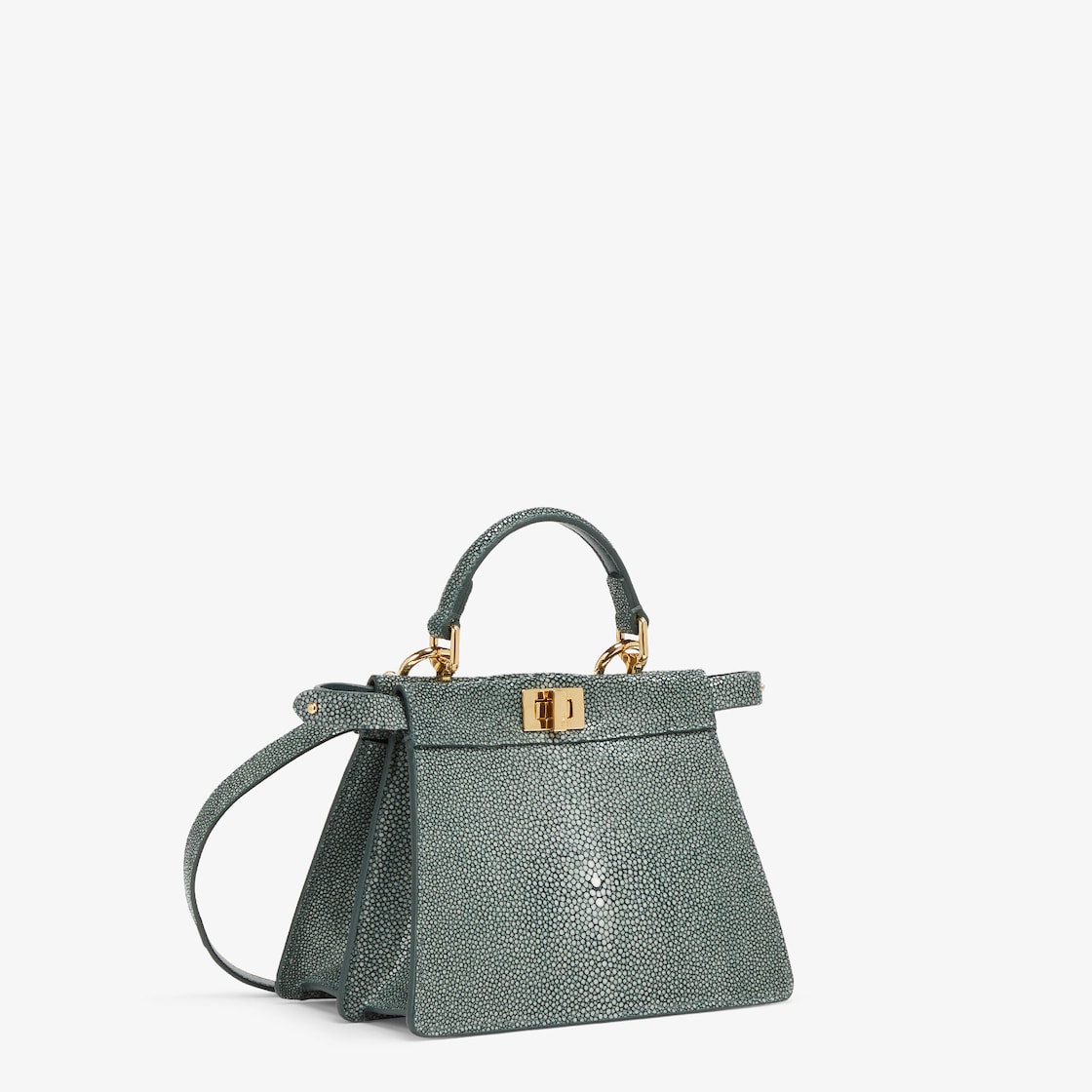 Fendi peekaboo olive clearance green