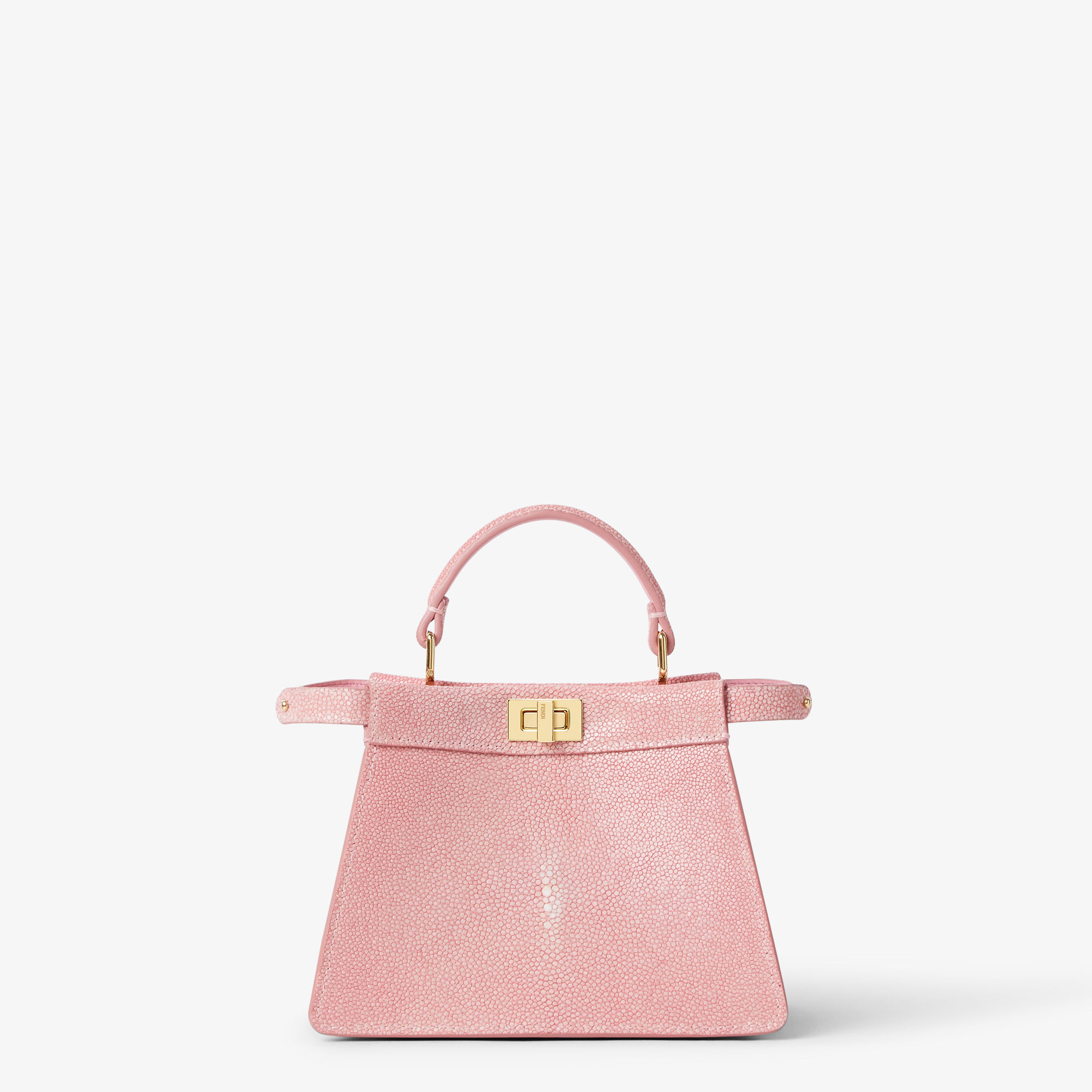 【セール！！】新品！FENDI♡ベビーピンクが可愛い手袋 Peekaboo ISeeU Petite Fine leathers Pink | Fendi