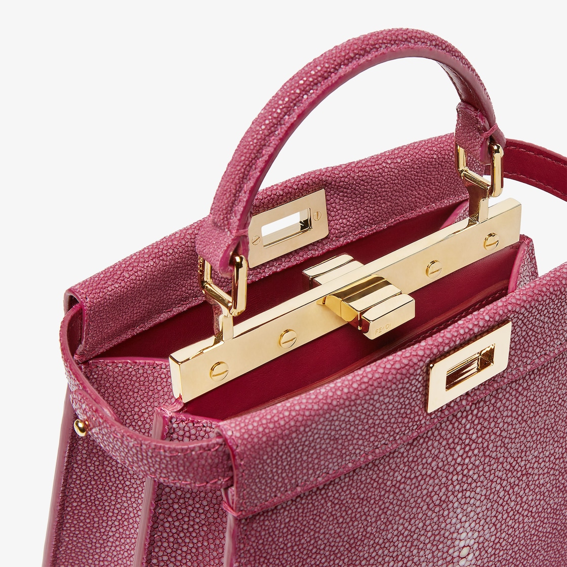 Peekaboo ISeeU Petite Fine leathers Red - Image 5/5