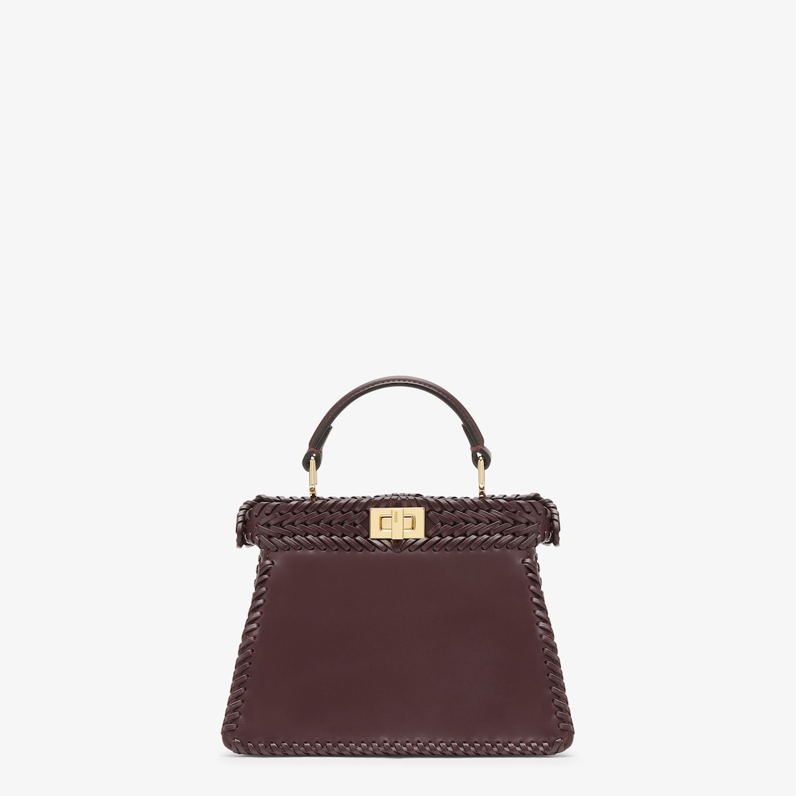 Fendi peekaboo hotsell mini burgundy