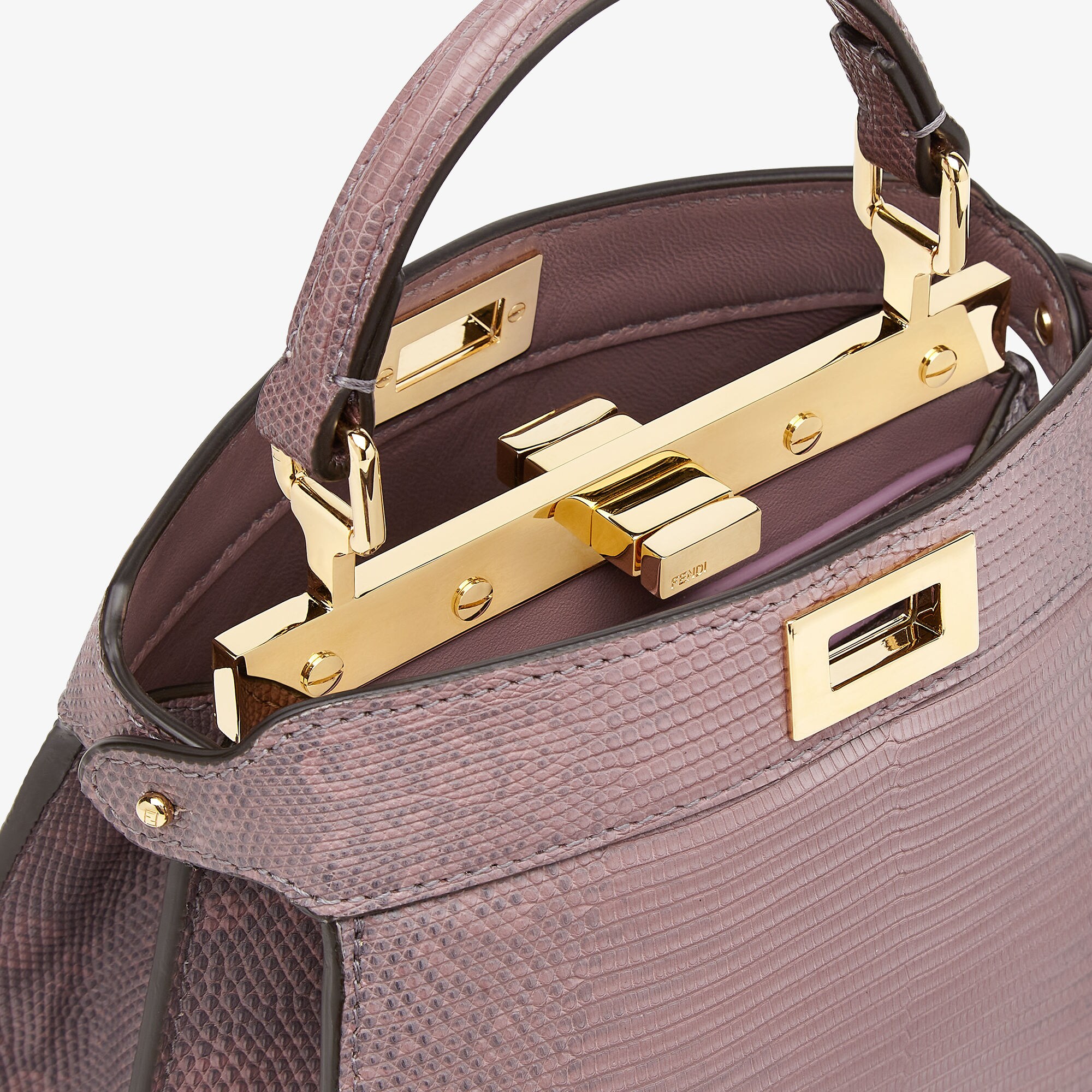 ピーカブー ISeeU プチ プレシャスレザー ピンク | Fendi