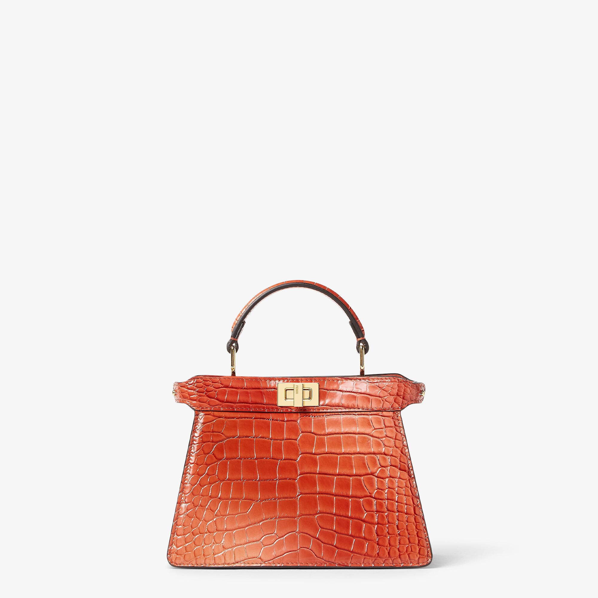 Peekaboo ISeeU Petite Fine leathers Red | Fendi