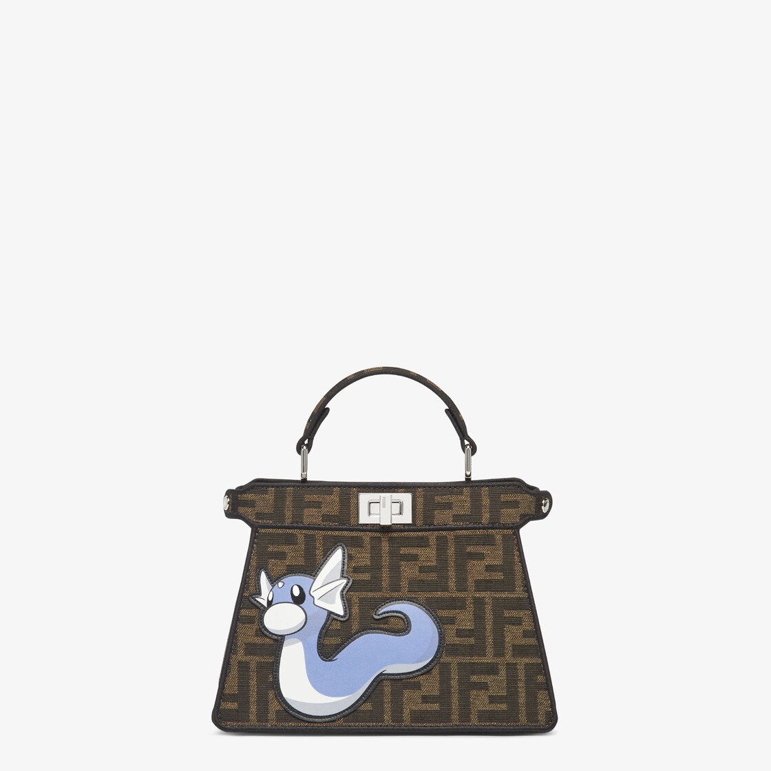 Peekaboo ISeeU Petite Sac FENDI x FRGMT x POK MON en tissu FF