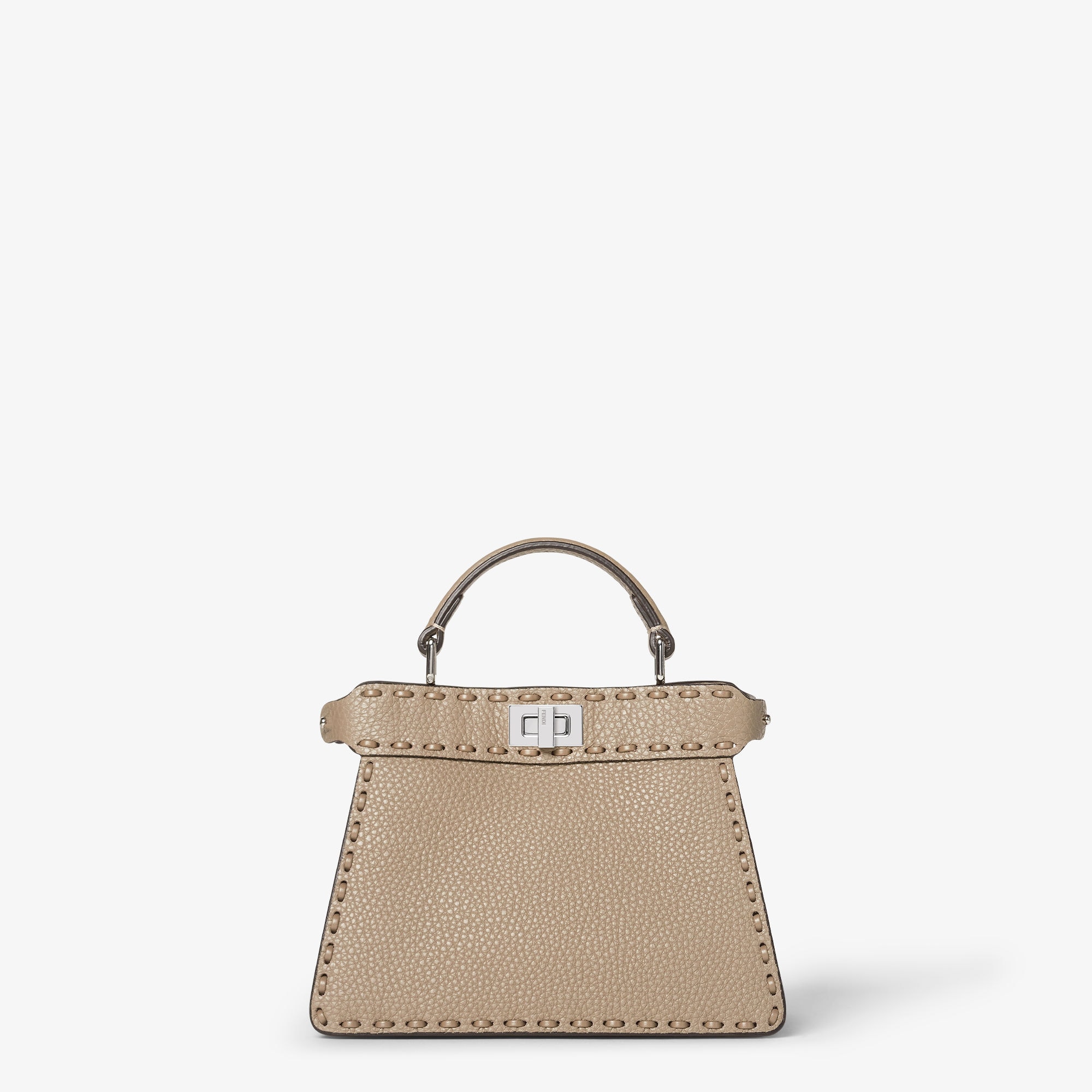 ピーカブー ISeeU プチ カーフレザー グレー | Fendi