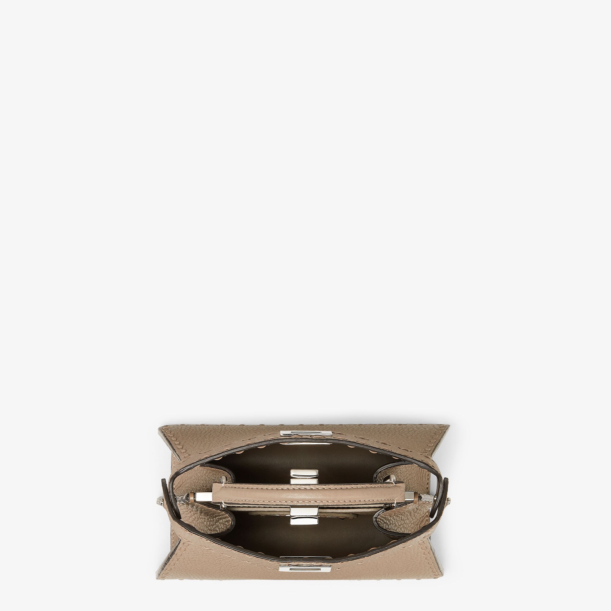 ピーカブー ISeeU プチ カーフレザー グレー | Fendi