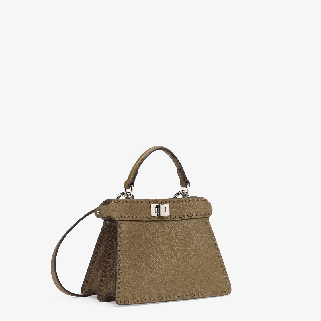 Peekaboo ISeeU Petite Cuoio Romano leather Green - Image 2/5