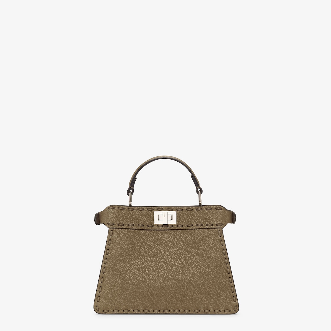 Peekaboo ISeeU Petite Cuoio Romano leather Green - Image 3/5