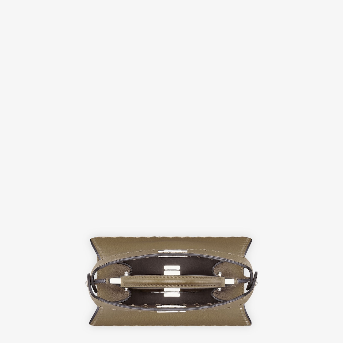 Peekaboo ISeeU Petite Cuoio Romano leather Green - Image 4/5