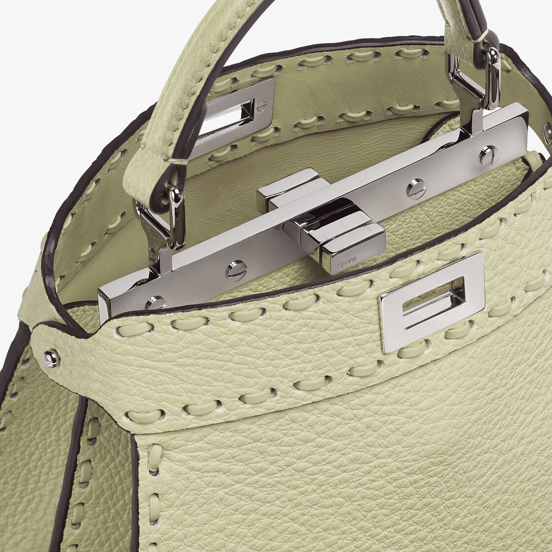 Peekaboo ISeeU Petite Cuoio Romano leather Green - Image 6/7