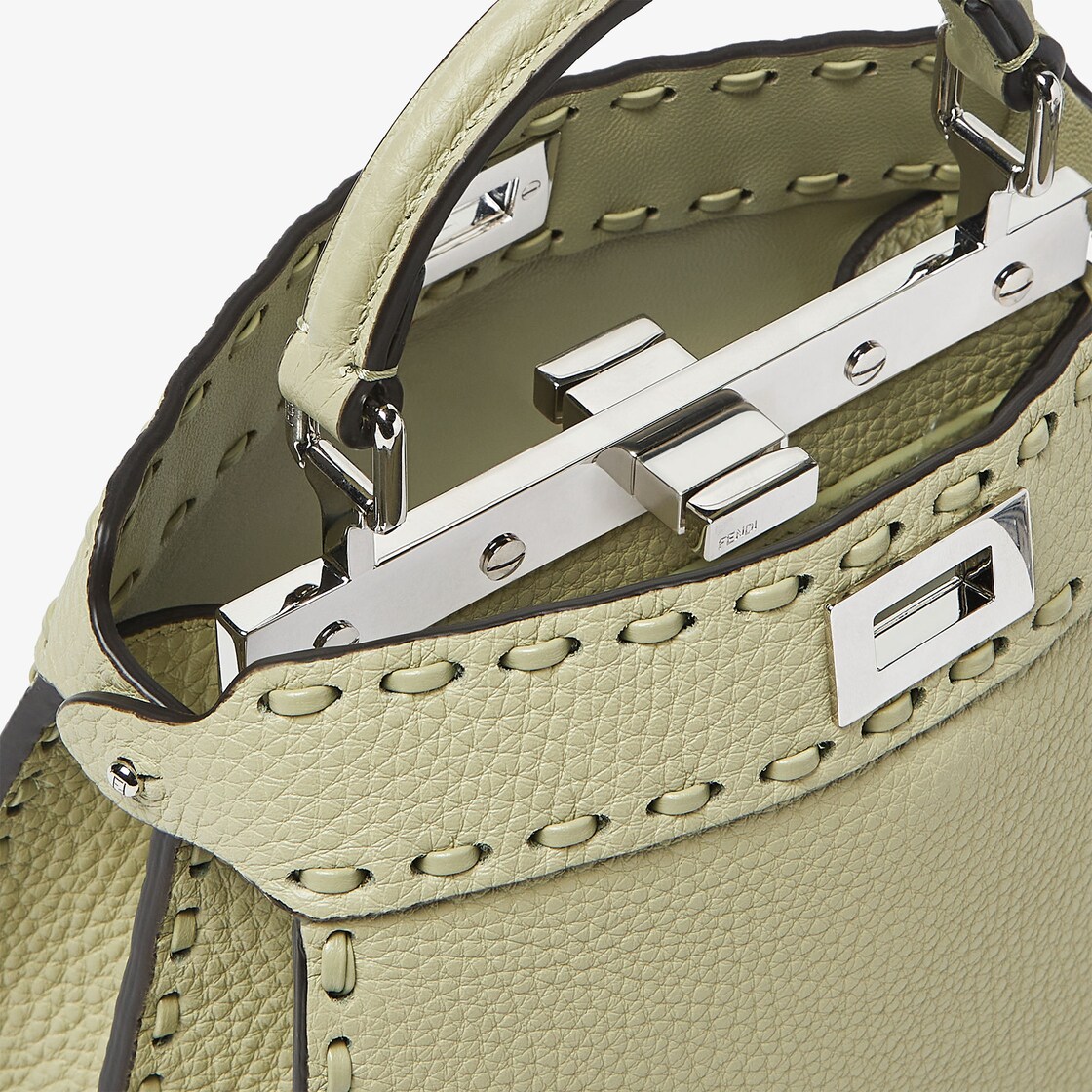 Peekaboo ISeeU Petite Cuoio Romano leather Green - Image 6/8