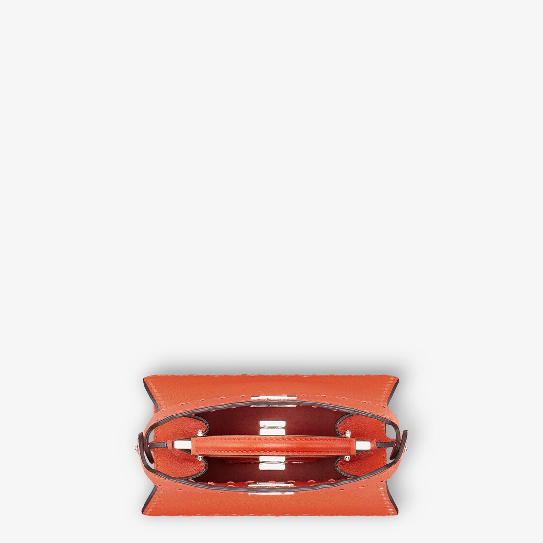 Peekaboo ISeeU Petite Cuoio Romano leather Orange - Image 4/6