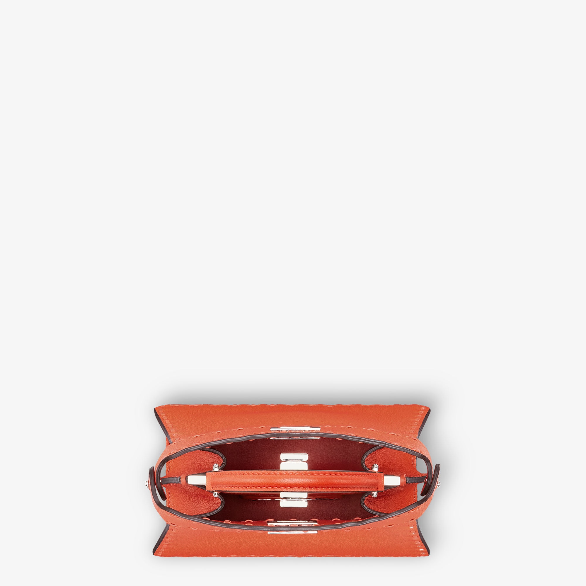 【FENDI】ピーカブー ISeeU プチ レザー 編み込み ハンドバッグ ピーカブー ISeeU スモール レザー ブラック | Fendi