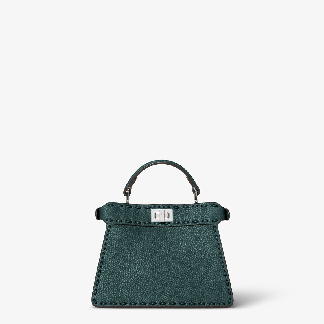 Peekaboo ISeeU Petite Cuoio Romano leather Green - Image 4/7
