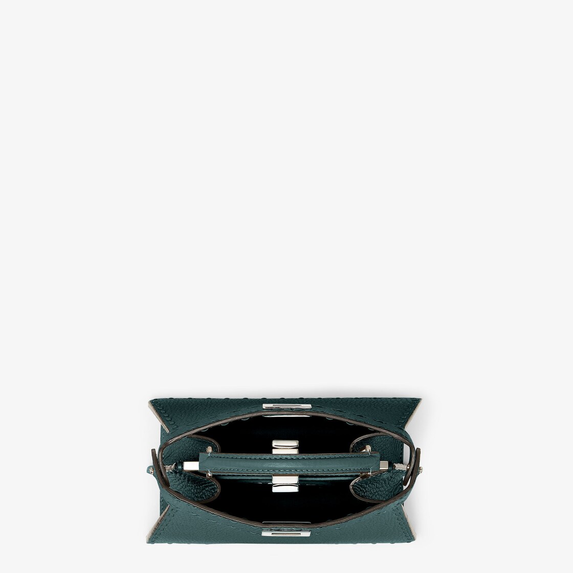 Peekaboo ISeeU Petite Cuoio Romano leather Green - Image 5/7