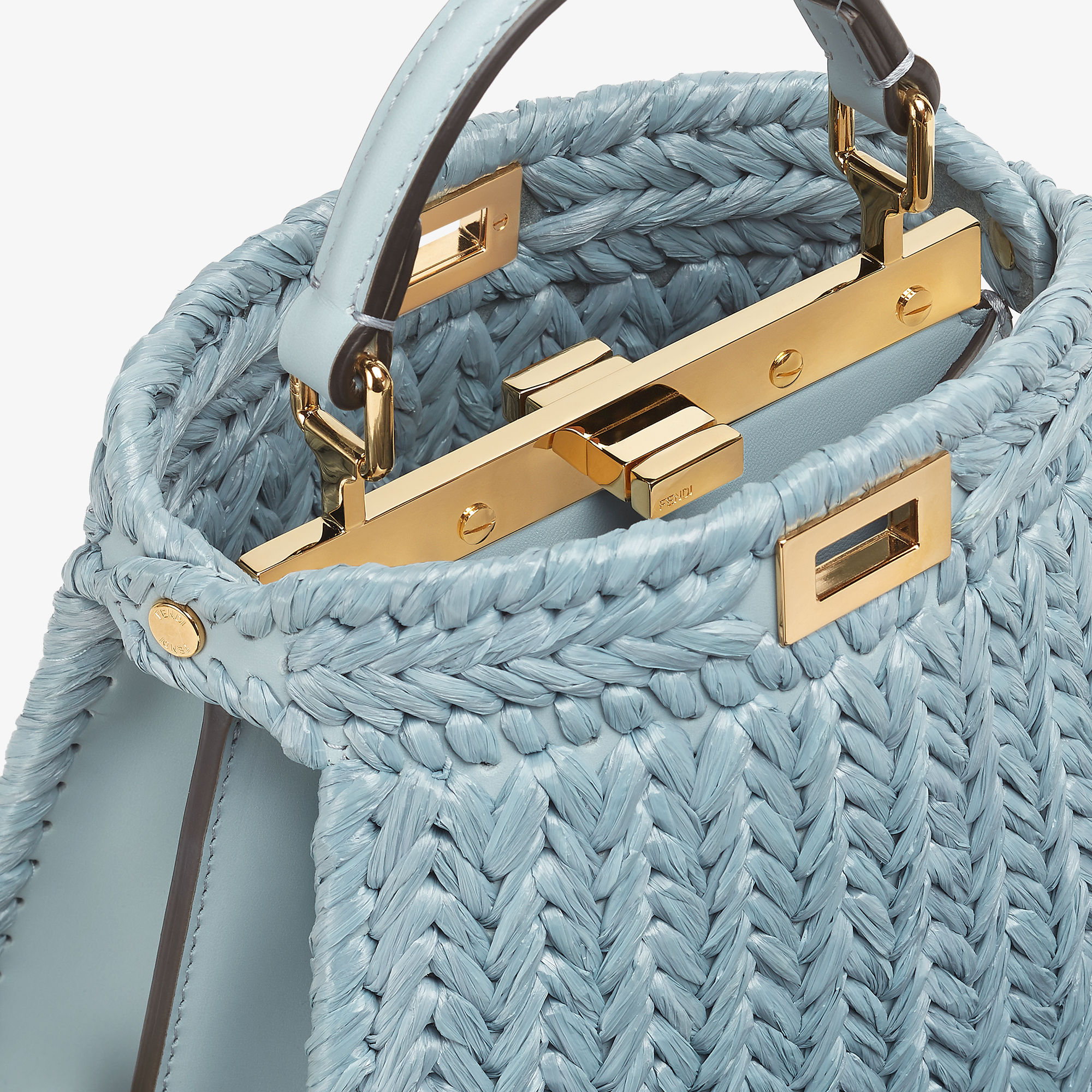 ピーカブー ISeeU プチ レザー ライトブルー | Fendi ピーカブー ISeeU プチ レザー ライトブルー | Fendi