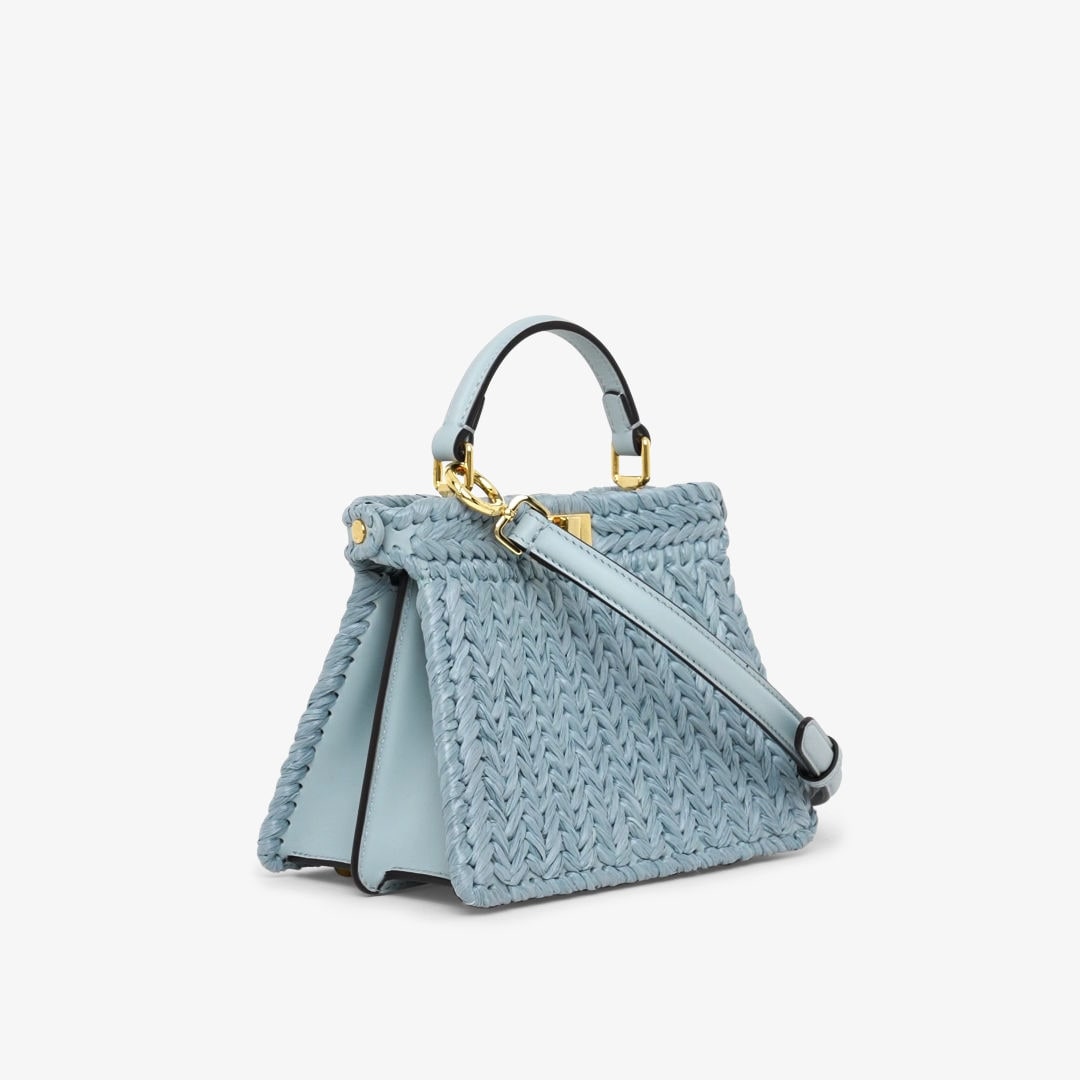 Peekaboo ISeeU Petite Leather Light blue | Fendi Peekaboo ISeeU Petite Leather Light blue | Fendi