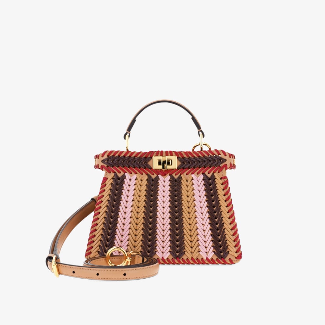 Peekaboo ISeeU Petite Leather Multicolor | Fendi Peekaboo ISeeU Petite Leather Multicolor | Fendi